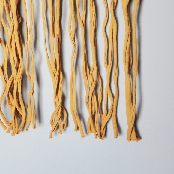 Forever 21 Shirt Womens Small Gold Yellow Boho Fringe Festival - Picture 7 of 9